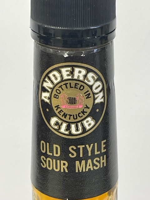 ☆熟成蔵出し！古酒！【未開栓】 ANDERSON CLUB アンダーソンクラブ 15