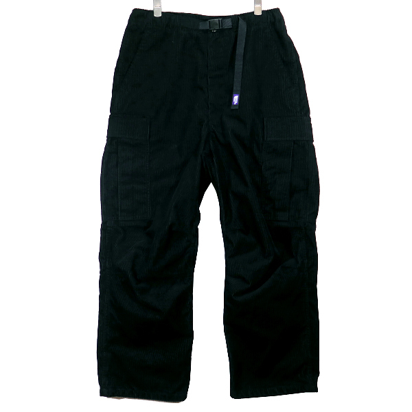 THE NORTH FACE ザ ノース フェイス PURPLE LABEL CORDUROY CARGO PANTS NT5156N パープルレーベル コーデュロイ カーゴ パンツ ブラック