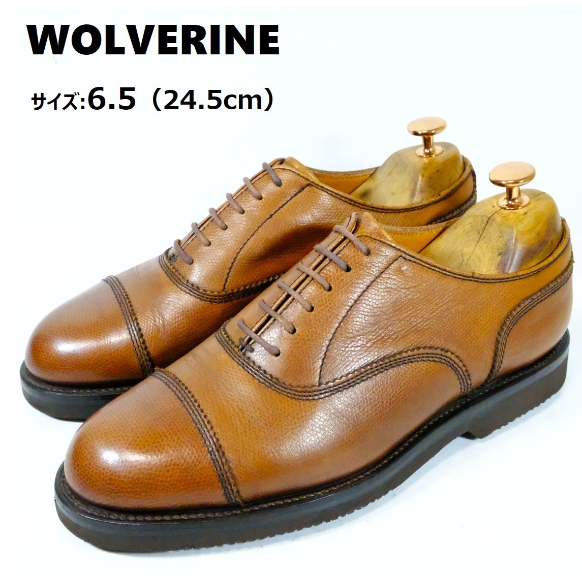WOLVERINE / ウルヴァリン プレーントゥ シューズ 25（レア】WOLVERINE 
