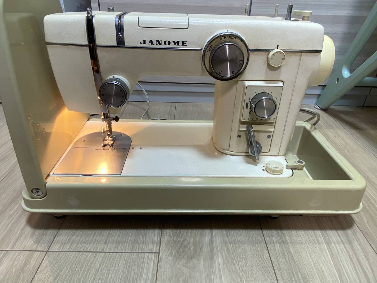 JANOME 0 ジャノメ ミシン MODEL 公式通販 ホワイト カム式模様縫い 