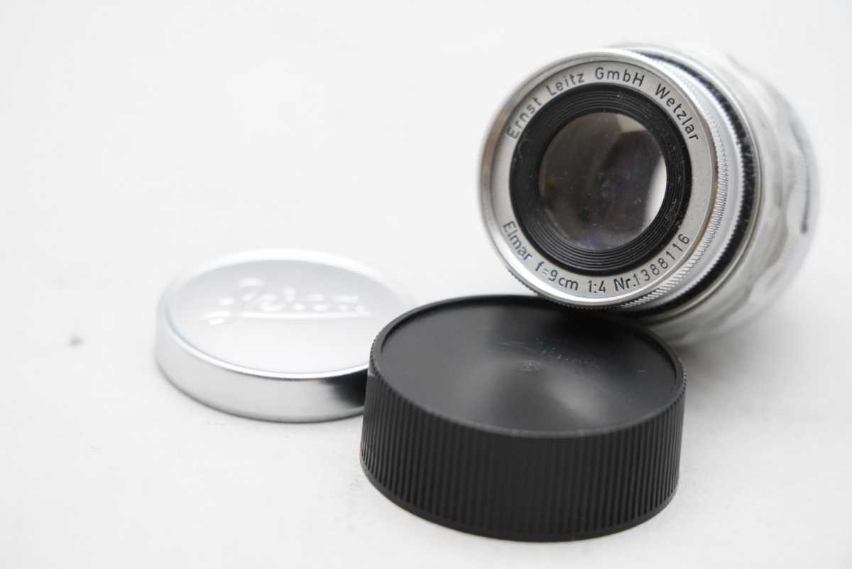 ☆単焦点レンズ☆ ライカ エルマー 9㎝ F=1:4 LEICA Elmar 9 4 沈胴 M