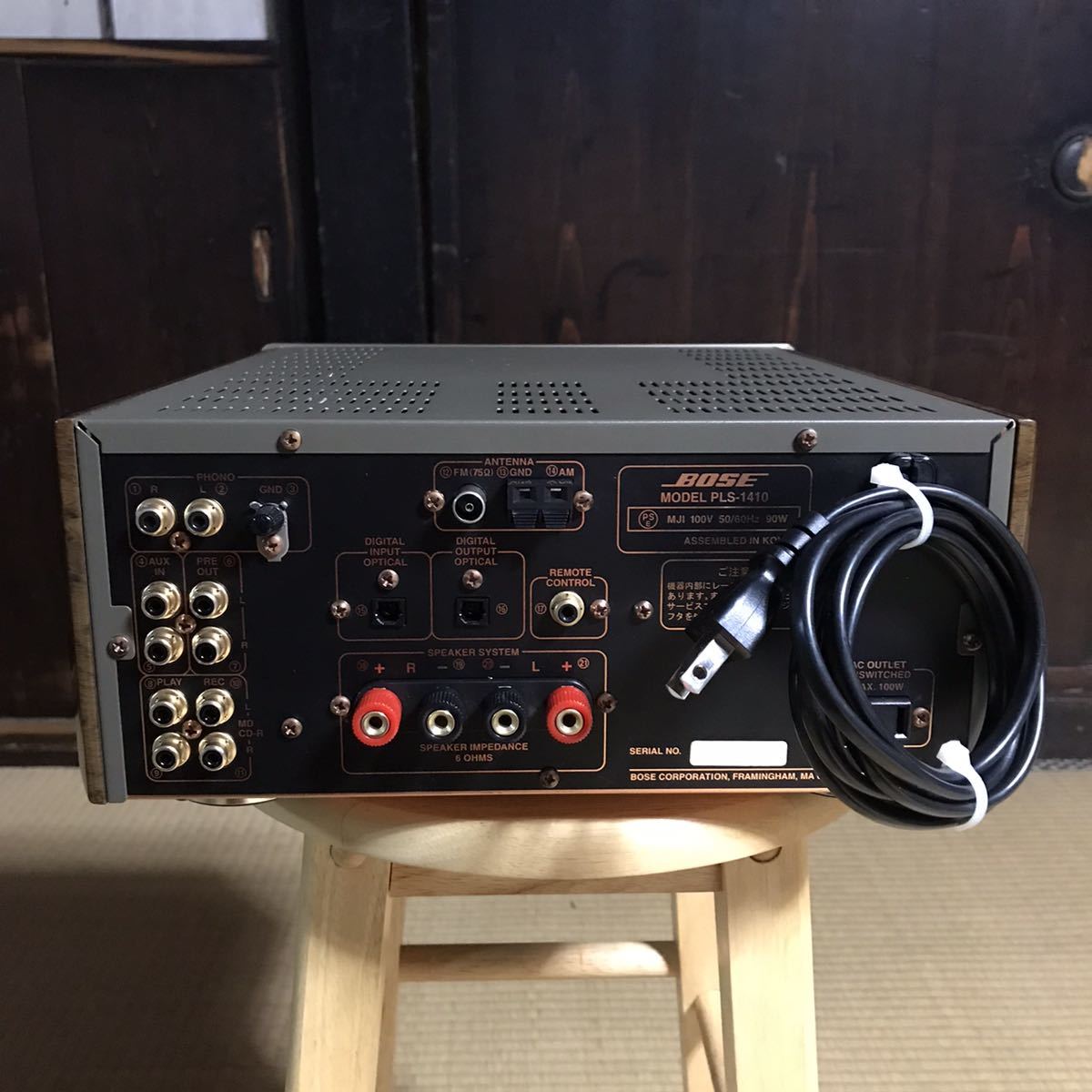 BOSE MODEL PLS-1410 CDトレージャック品 美品 PLS-1410 BOSE CD