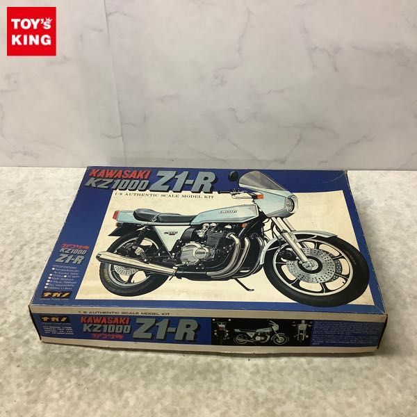 ナガノ 1/8 カワサキ KZ1000 Z1-R プラモデル 1円〜 ナガノ 1/8 カワサキKZ1000 Z1-R ナガノ Z1-R 1⁄8