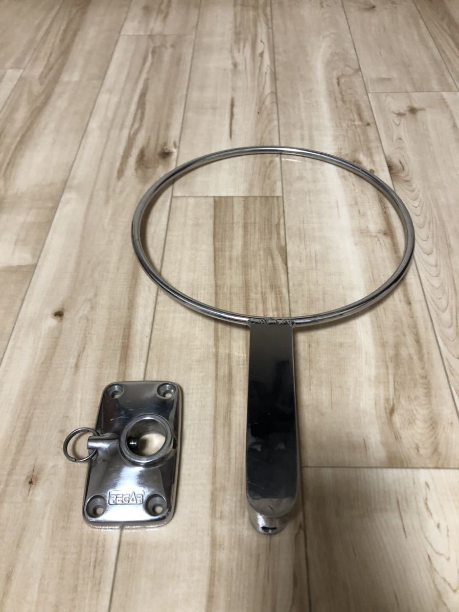 リガーマリン　こませアタッチメントベースセット　②中古美品　ボート　艤装　バケツホルダー　ステンレス　1スタ
