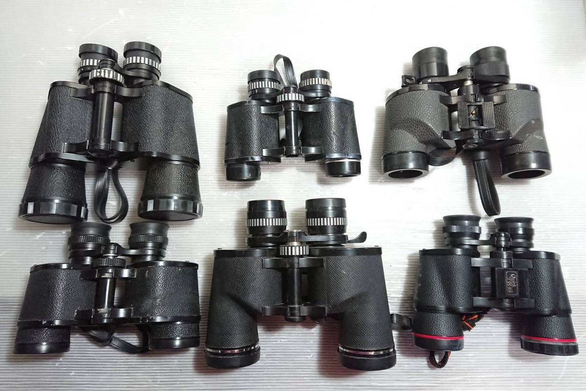 【H114】双眼鏡まとめて20台セット！kenko/vixen/VISTA/Fokus/Sears/tasco他 10.2kg 120サイズ 双眼鏡 Vixen Nikon MZ ビクセン キャノン