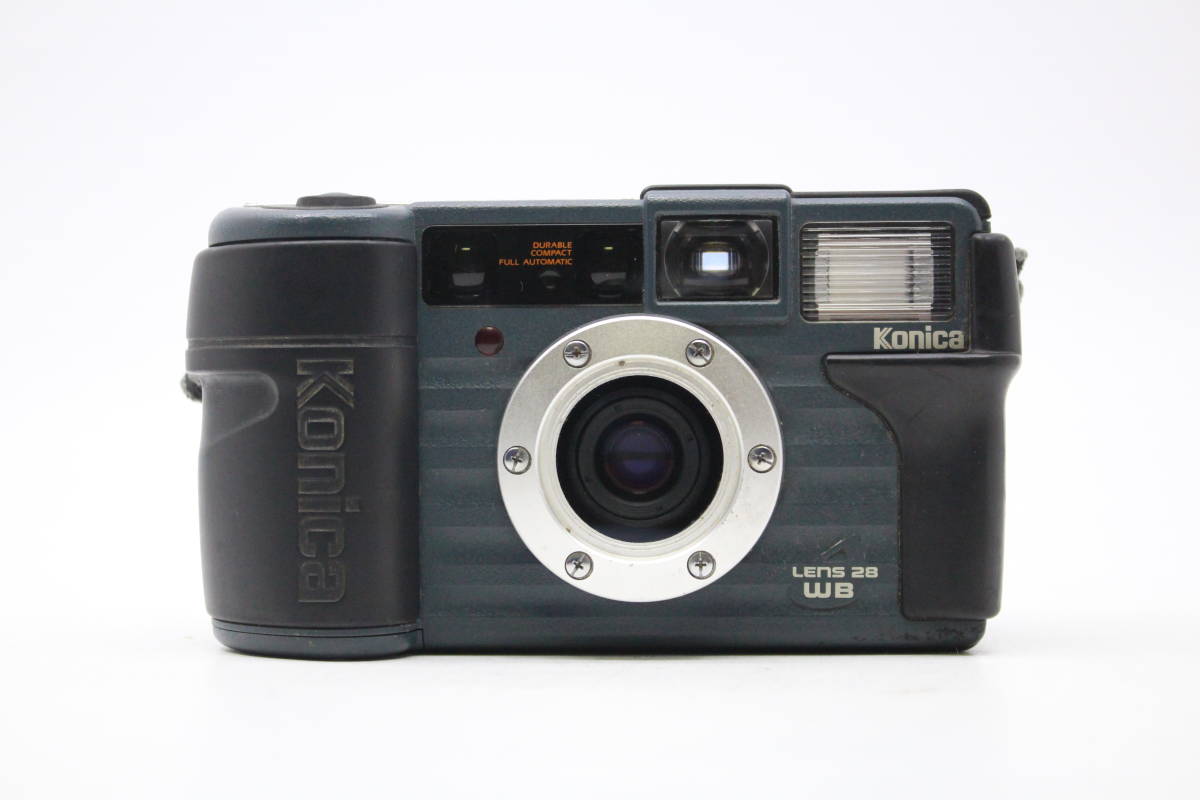 ★良品★KONICA コニカ 現場監督 LENS 28 WB 人気の現場用コンパクトフィルムカメラ！ #2211023_1