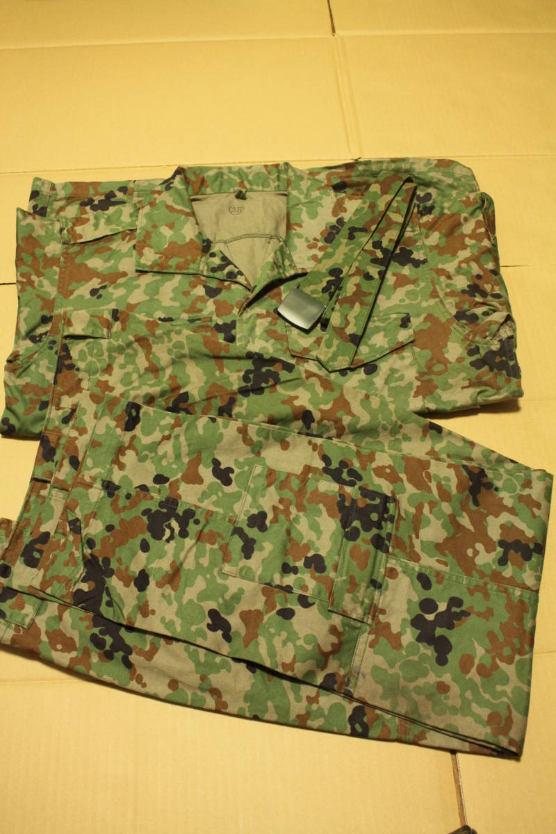 陸自迷彩 作業服 戦闘 服 自衛隊 PX品 現行モデル 陸上自衛隊 迷彩服 2