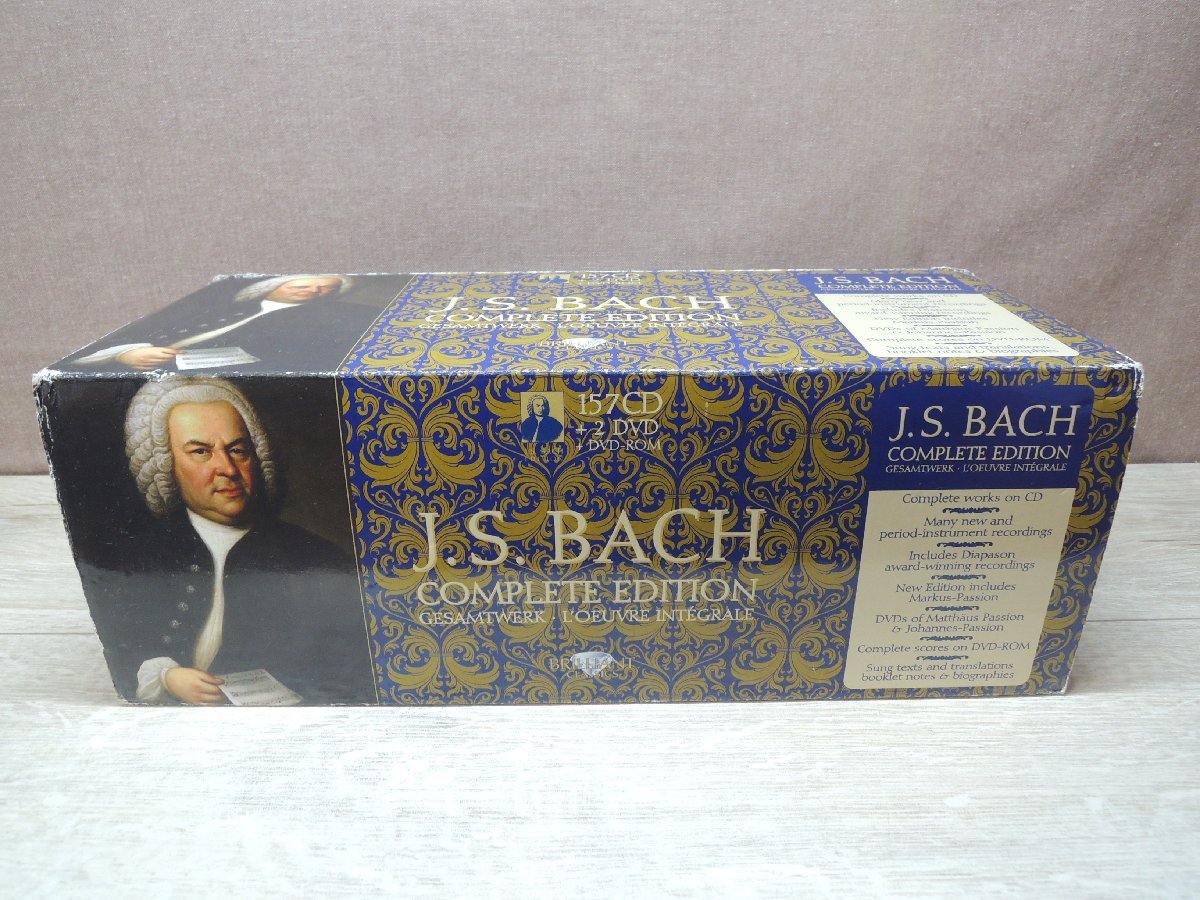 お買い得，2025 CD+DVD+DVD-ROM/欠品あり J.S.BACH COMPLETE EDITION 157CD+1DVD+DVD-ROM 輸入盤 DVD2なし(CD)｜売買されたオークション情報、yahooの商品情報をアーカイブ公開 - オークファン その他