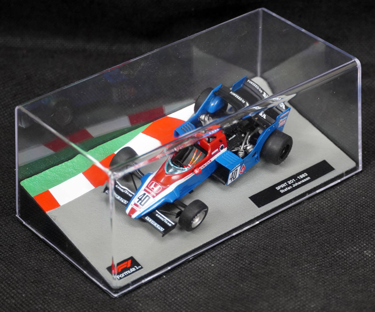 ◆115　スピリット201 〈ステファン・ヨハンソン〉1983　F1マシンコレクション　1/43　デアゴスティーニ　模型のみ