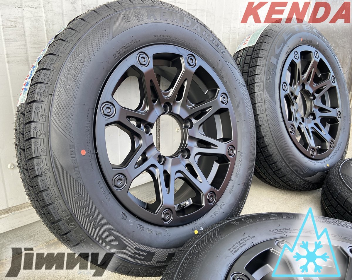ジムニー JB23 JB64 JA12 JA11 KENDA KR36 175/80R16 16インチ BDX08