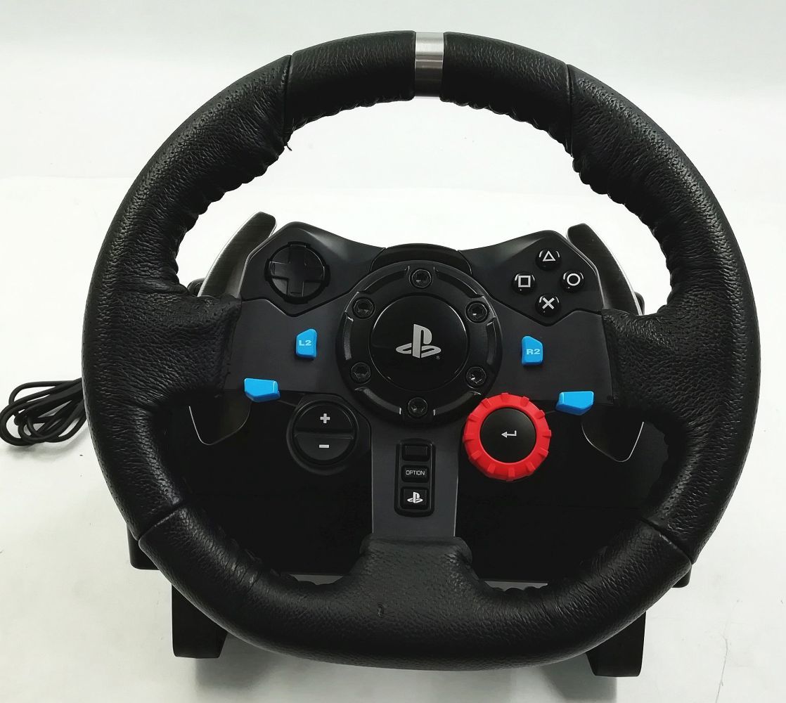 【グランツーリスモ7にてOK】Logicool G29 ステアリングコントローラー ステコン ロジクール ペダル付き GT7 PS4 PS3対応【H22112431】 G29 Logicool G