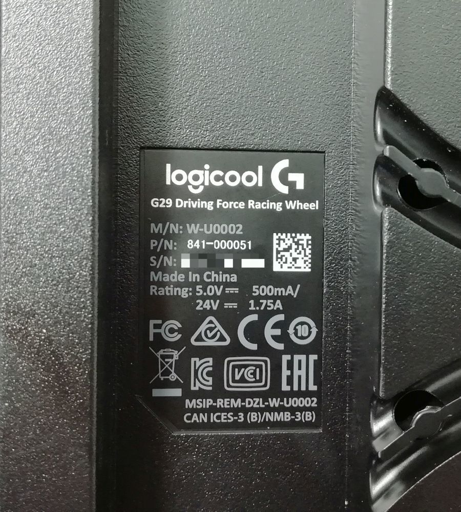 【グランツーリスモ7にてOK】Logicool G29 ステアリングコントローラー ステコン ロジクール ペダル付き GT7 PS4 PS3対応【H22112431】 G29 Logicool G