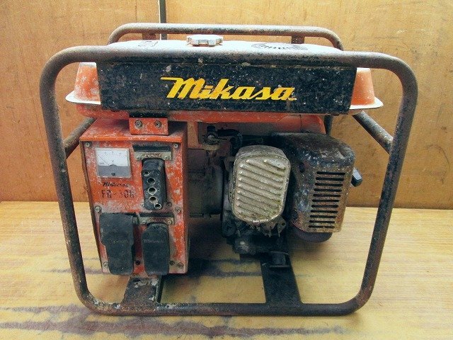三笠産業　高周波エンジンFG-300発電機 エンジンゼネレーター新品未使用 mikasa 三笠産業 高周波バイブレーター発電機 FG-300 中古現状品(電動