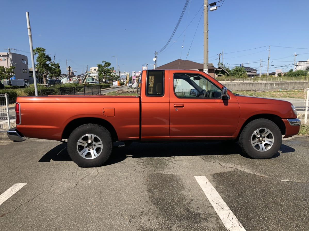 D22 Rpy H12年式 D22 ダットサントラック オレンジ AR0 キングキャブ ピックアップトラック 2WD USバンパー 記載変更済 ...