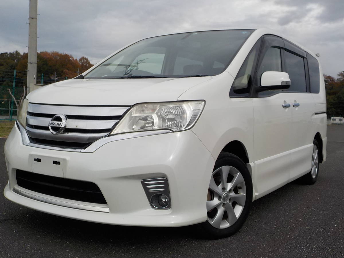 人気セール，新作登場 セレナ ハイウェイスターＶセレクション 平成24年式 FC26 両側パワスラ ナビ TV リアカメラ インテリキー ETC アルミ 修復歴なし(セレナ)｜売買されたオークション情報、yahooの商品情報をアー セレナ