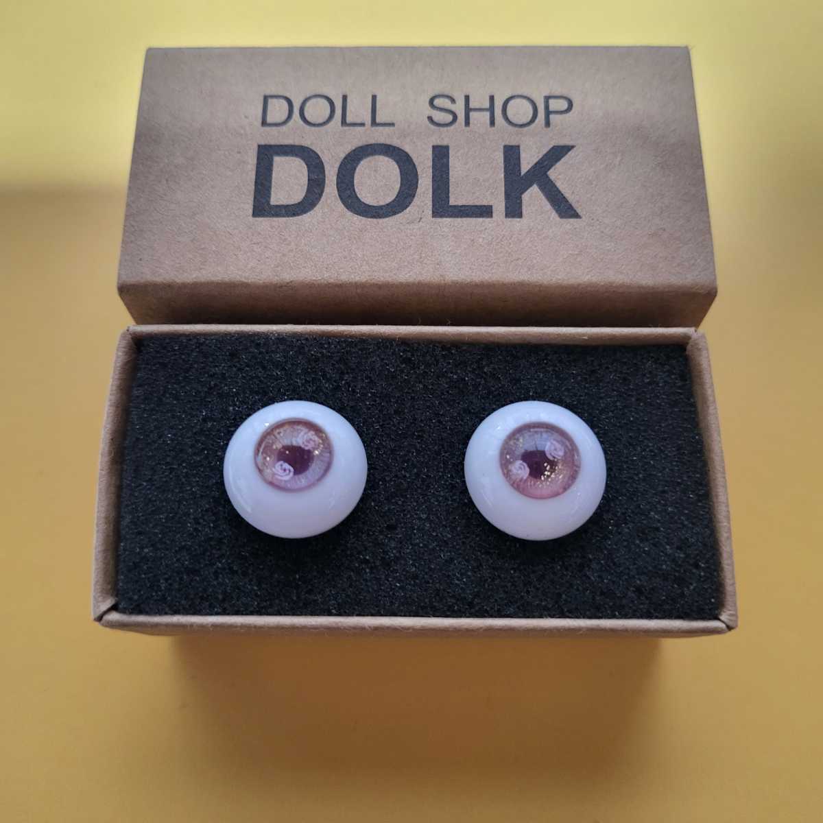 グラスアイ【DOLK×MIYABI GLASS STUDIO】Rose Eyes Premium 金箔散 
