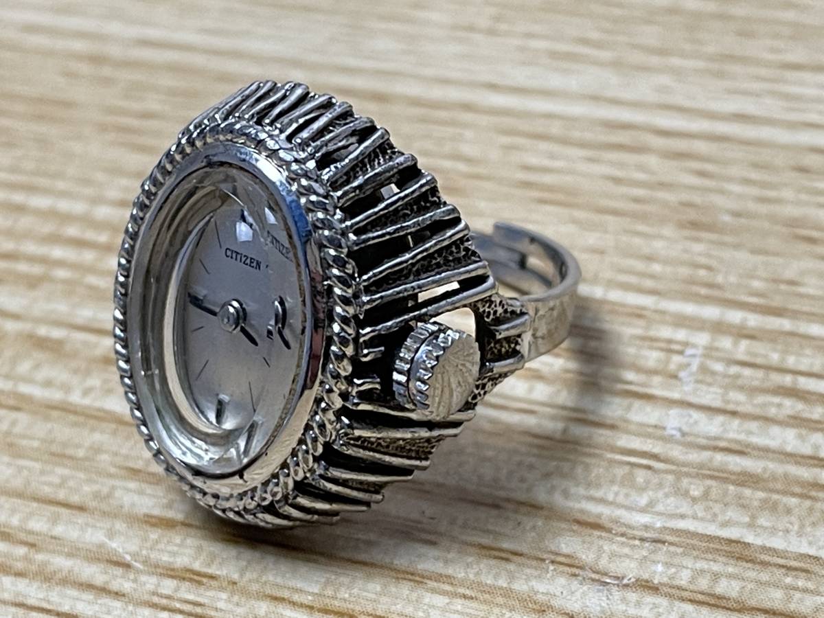 CITIZEN シチズン 手巻き リングウォッチ 指輪時計 - 17石 ⁄ Yahoo