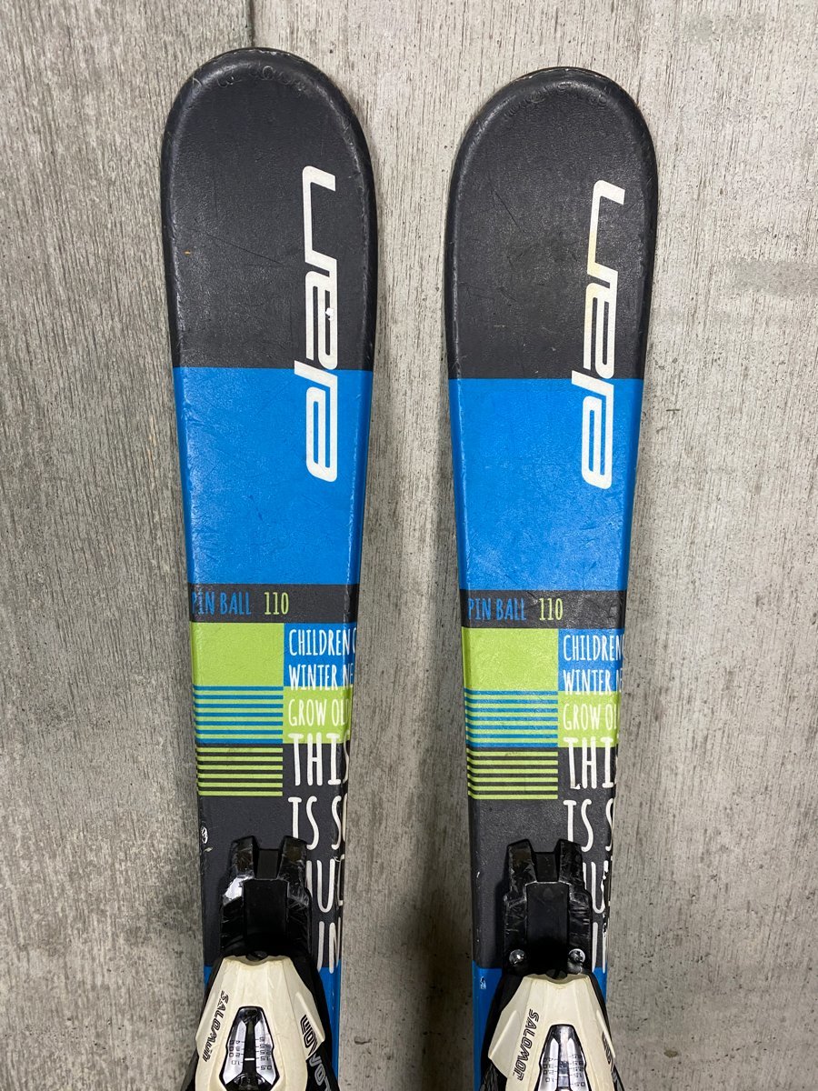 Elan Pinball 110 スキー 板 110cm キッズスキー Elan 110cm pinball