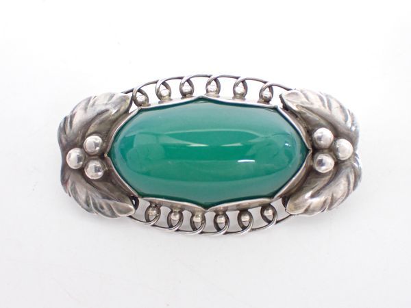 得価，定番人気 GEORG JENSEN ジョージジェンセン ブローチ 223 グリーンアゲート 925 アクセサリー ファッション小物(その他)｜売買されたオークション情報、yahooの商品情報をアーカイブ公開 - オークファン その他