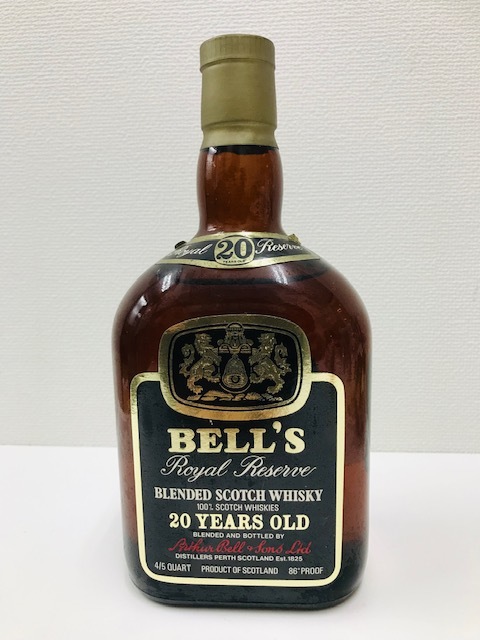 【未開栓 】ベル ロイヤル リザーブ 20年 750ml 43度 BELL'S ROYAL RESERVE スコッチ ウイスキー