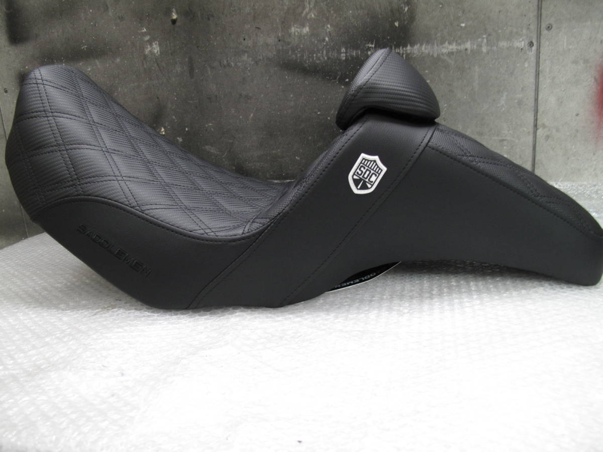 ダイナ 06-17 SDC x Saddlemen サドルマン バックレスト付 グリッパー 