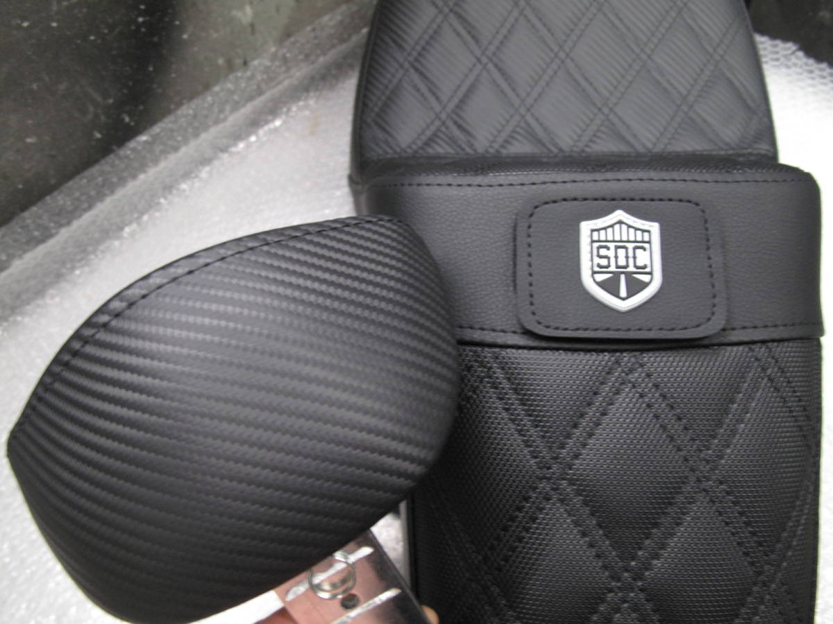 ダイナ 06-17 SDC x Saddlemen サドルマン バックレスト付 グリッパー 
