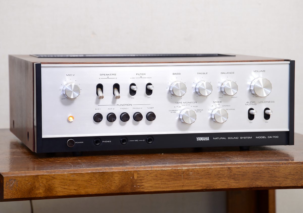 YAMAHA CA-700 プリメインアンプ メンテナンス済み 【公式通販】
