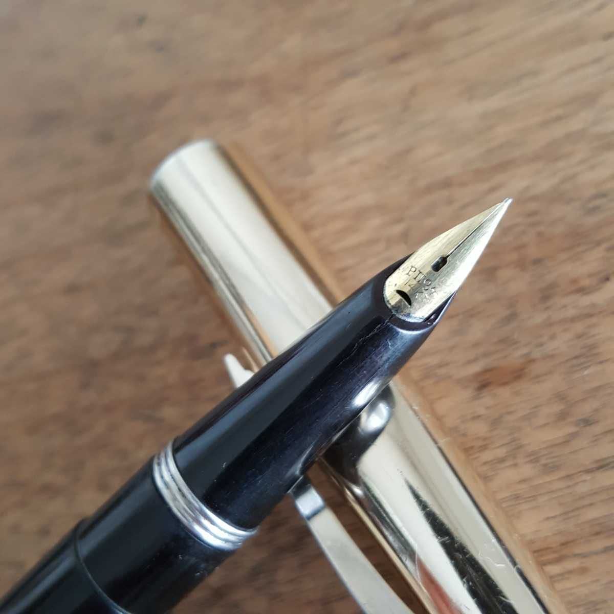 蔵出 当時物 パイロット 万年筆 5点 セット 14K PILOT 14KT GOLD SUPER