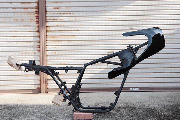 汎用 ロケットカウル ステー カフェレーサー メッキ○GS400/GT380