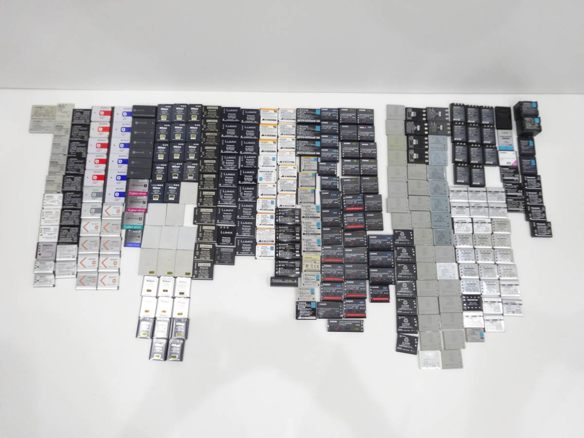 各社メーカー 動作未確認 ジャンク デジカメ バッテリー まとめて 動作