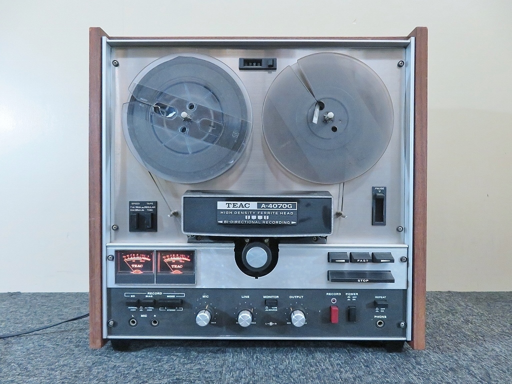  TEAC/ティアック A-4070G オープンリールデッキ 1031(オープンリールデッキ)｜売買されたオークション情報、yahooの商品情報をアーカイブ公開 - オークファン オープンリールデッキ