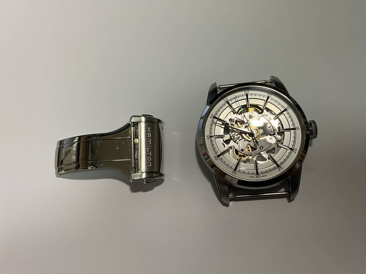 美品純正 HAMILTON ハミルトン アメリカンクラシック レイルロード 