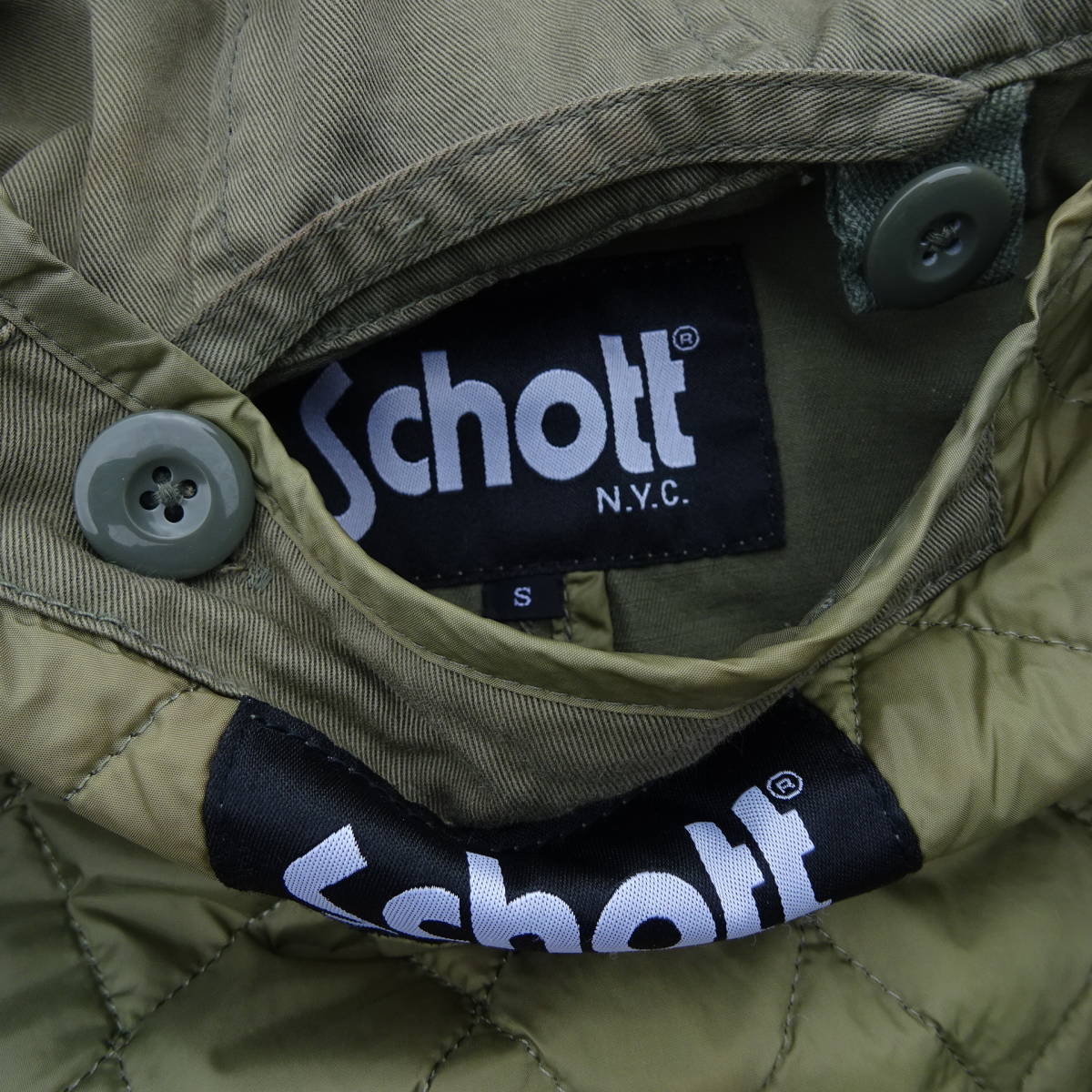 Schott(ショット)M-51コート / キルティングライナー/モッズコート