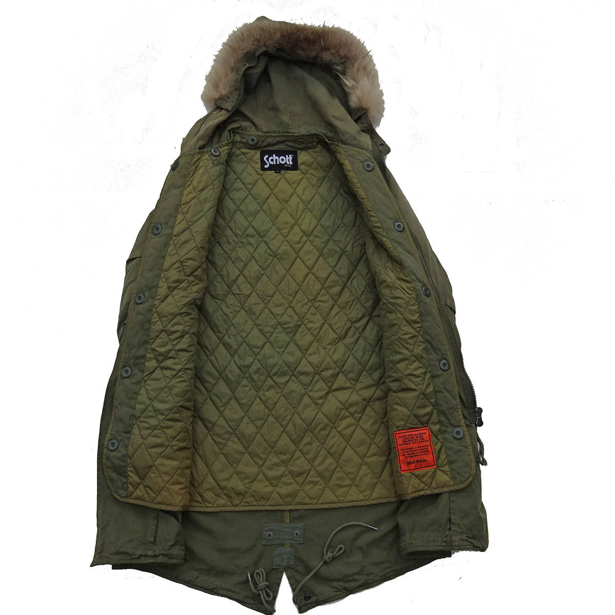 Schott(ショット)M-51コート / キルティングライナー/モッズコート