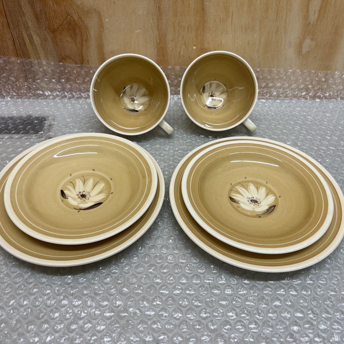萩茶碗 十三代 坂田泥華(作) 共箱
