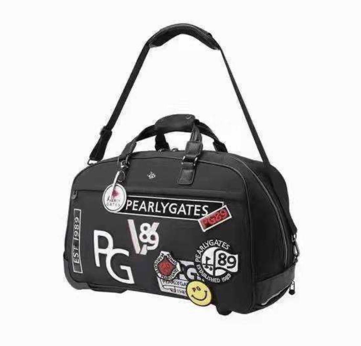 【新品】PEARLY GATES ボストン&キャリーバッグ PEARLY GATES パーリーゲイツ CHOICENEW PREMIUM キャリー付きボストンバッグ