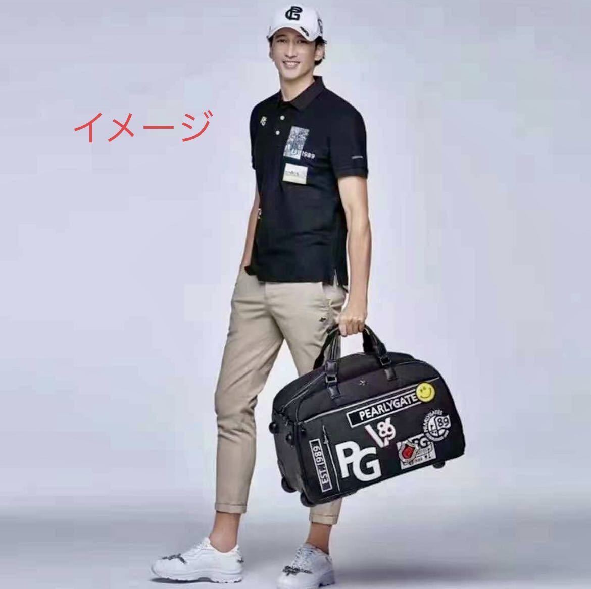【新品】PEARLY GATES ボストン&キャリーバッグ PEARLY GATES パーリーゲイツ CHOICENEW PREMIUM キャリー付きボストンバッグ
