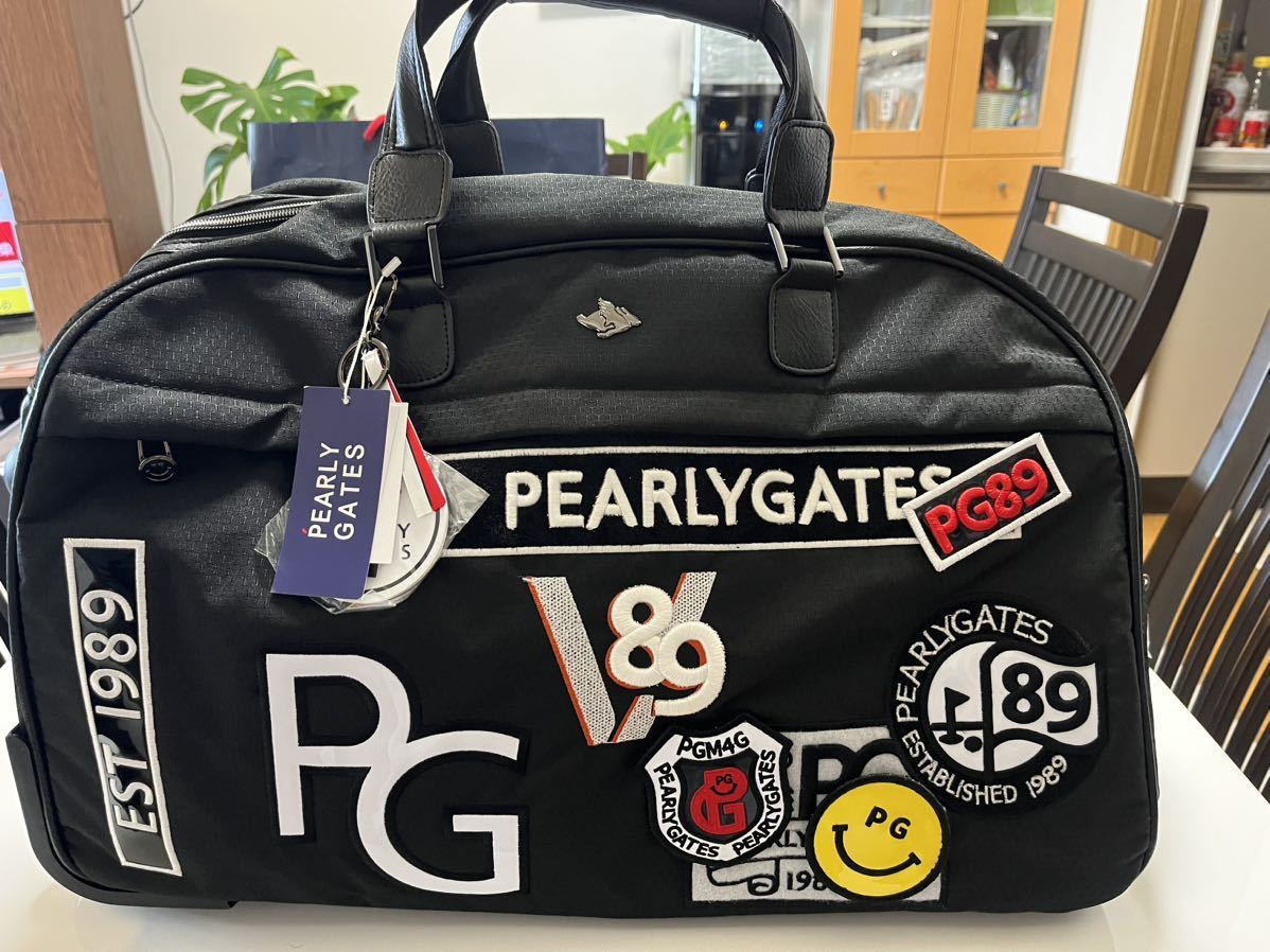 【新品】PEARLY GATES ボストン&キャリーバッグ PEARLY GATES パーリーゲイツ CHOICENEW PREMIUM キャリー付きボストンバッグ