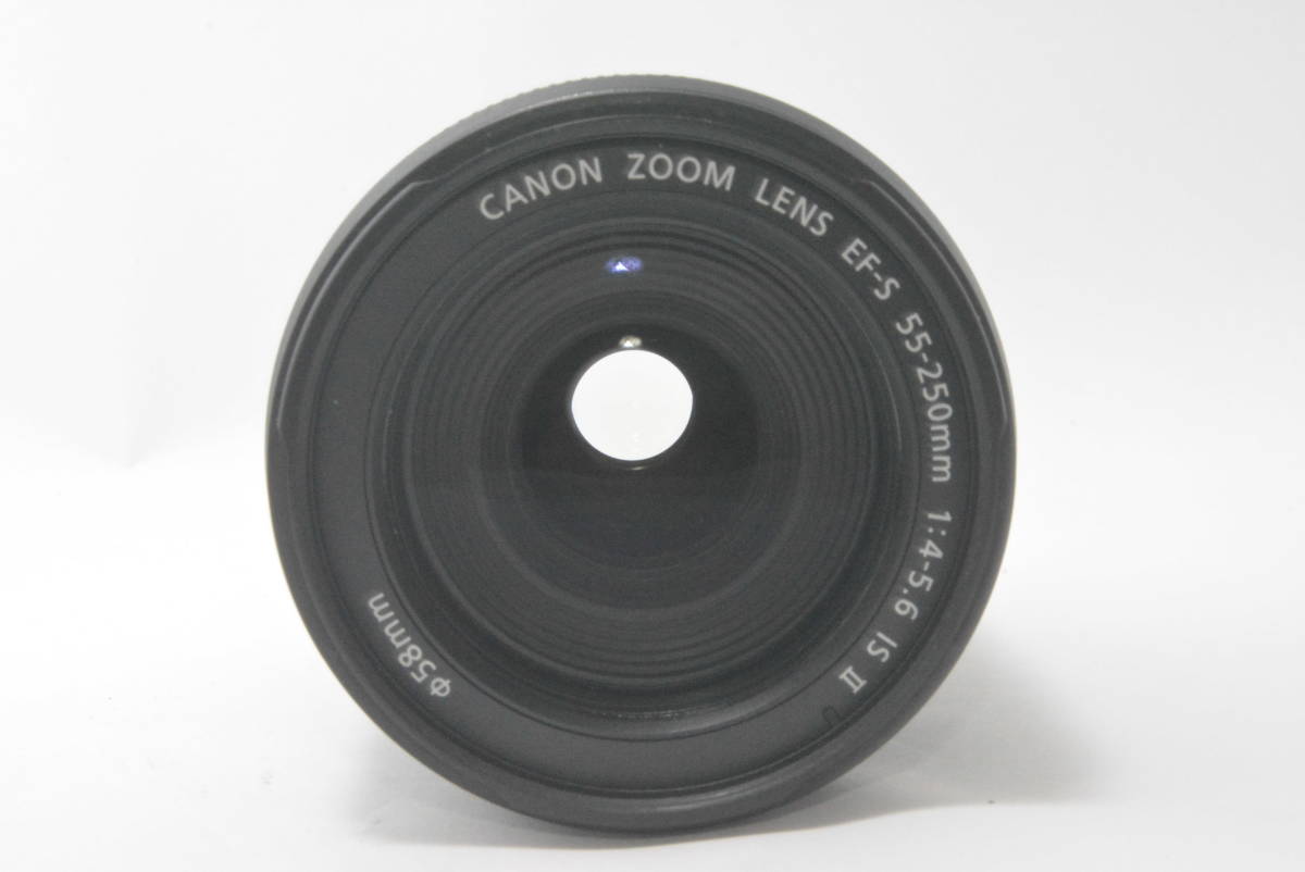 キヤノン EF-S55-250mm F4-5.6 IS(I型) (46) 完動 前後キャップ付 撮影