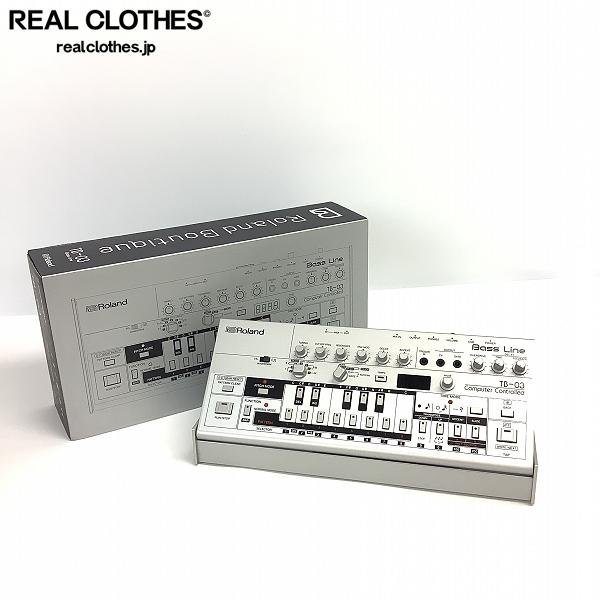 豊富な，最新作 Roland/ローランド TB-03 Bass Line アナログモデリングシンセサイザー 簡易 み /080(ローランド)｜売買されたオークション情報、yahooの商品情報をアーカイブ公開 - オークファン ローランド