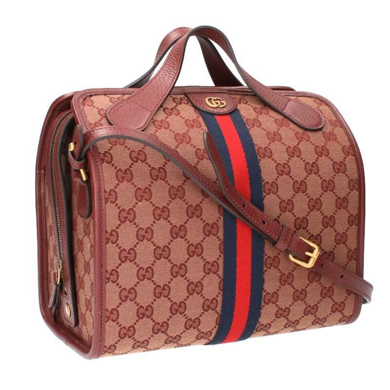 グッチ GUCCI 565224 オフィディア GGキャンバス ミニボストンバッグ