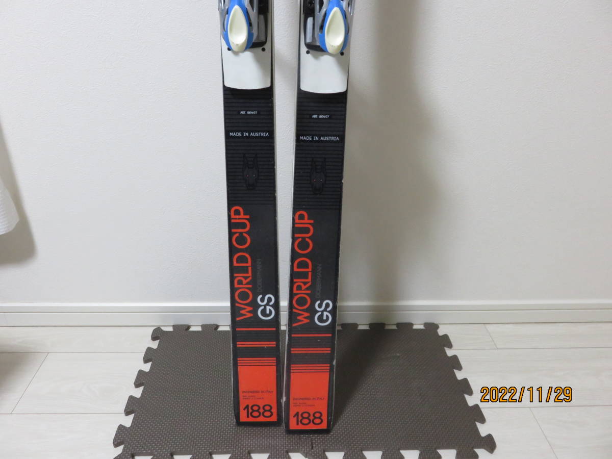 特別選手用 NORDICA DOBERMANN GS WC PLATE 188cm 【公式通販】