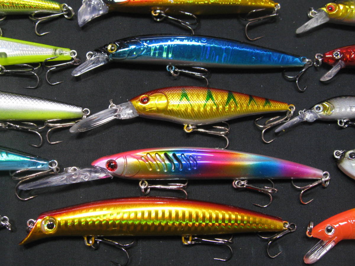 1円～ 新品 ルアー まとめて 25個セット！ 多種類MIX シーバス等に