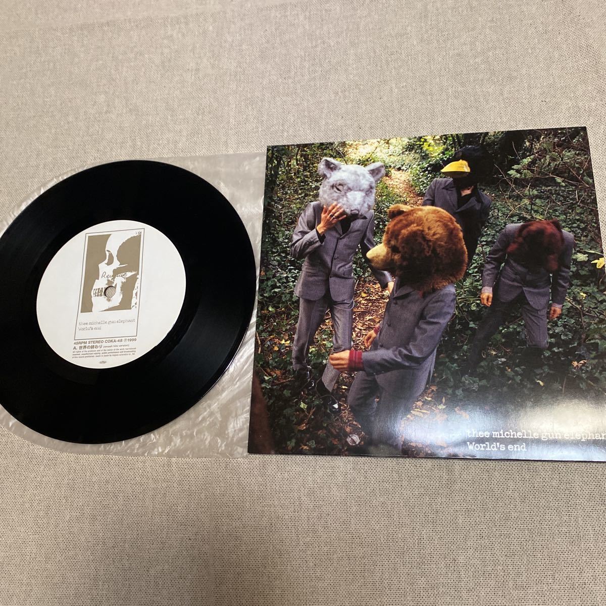 2026，豊富な thee michelle gun elegant TMGE ミッシェルガンエレファント 世界の終わり EPレコード アナログ盤(Thee michelle gun elephant)｜売買されたオークション情報、yahooの商品情報をアーカイブ公開 - オークファ ま行