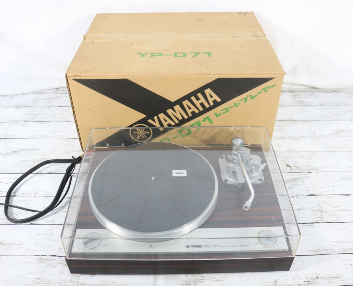 YP-D71 Yamaha Turntable Record Player Direct Drive ヤマハ
