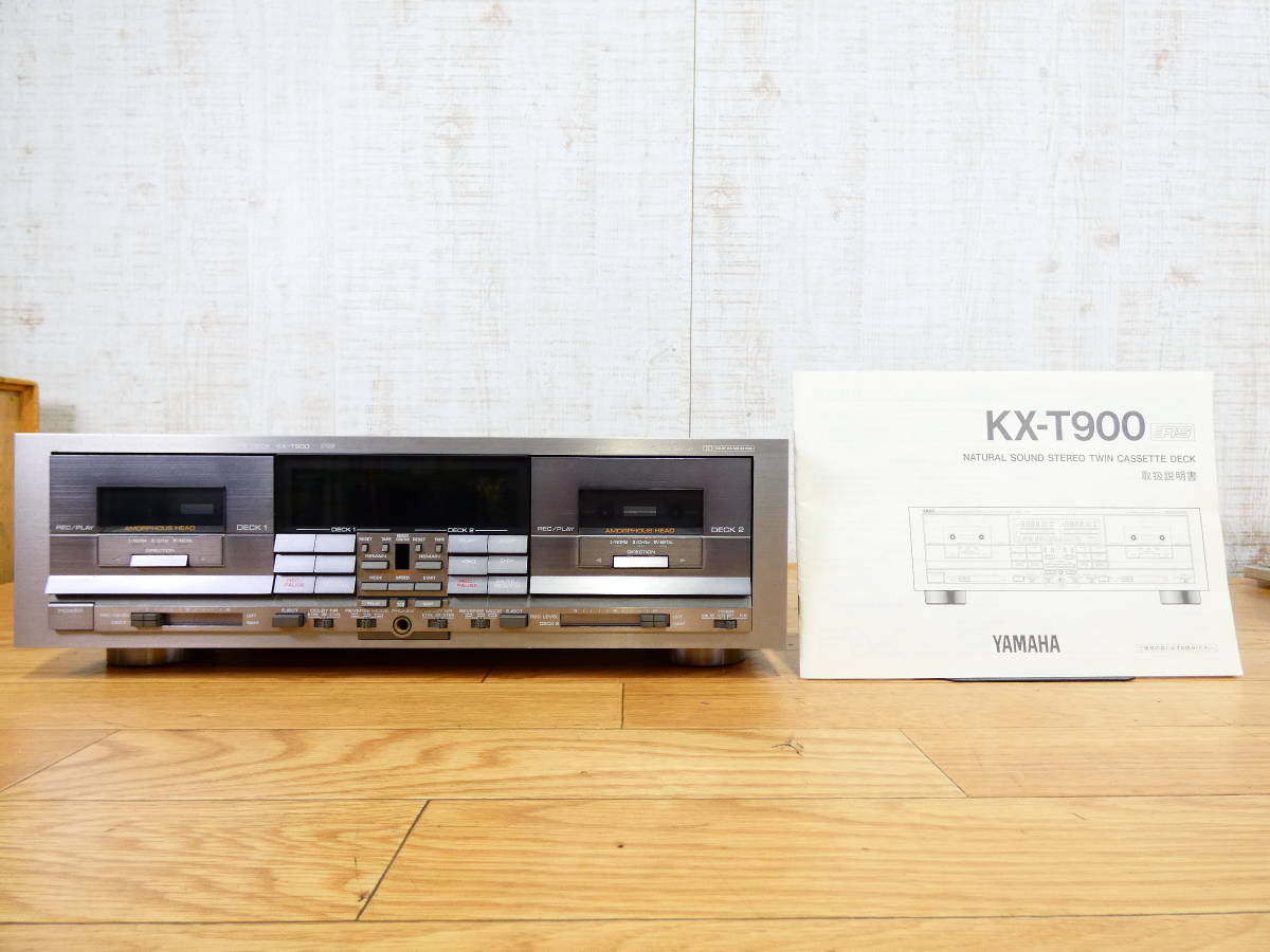 KX-T900 YAMAHA ヤマハ カセットデッキ - Yahoo!オークション | KX