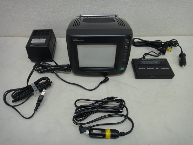 6949○ユピテル 6型ポータブルカラーテレビ T6-C01○ T6-C01 レトロ