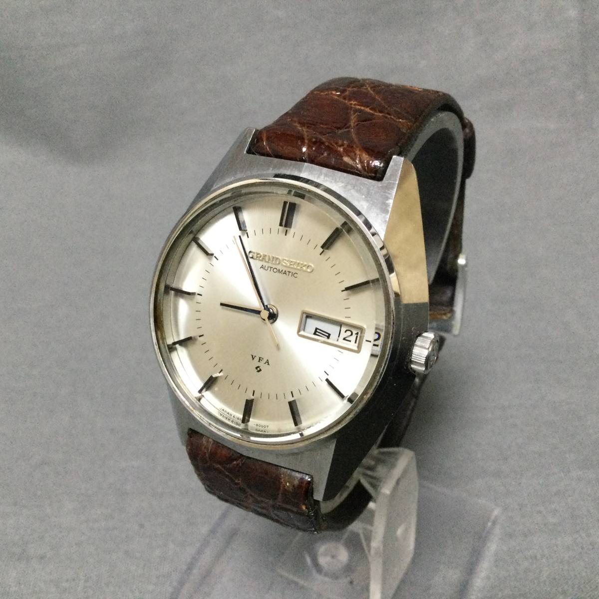 ○ 12/2 222047 GRAND SEIKO VFA AUTOMATIC 6186-8000-G 稼働 腕時計