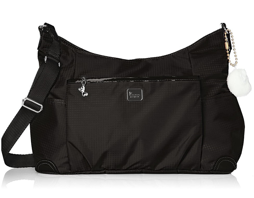 超SALE※数量限定◆カナナ プロジェクトＣ*[エール2] 横型ショルダーバッグ大　ブラック＊B5サイズ◆12，100円 *55335＊普段使い/旅行