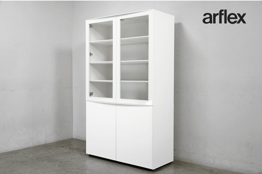新作，爆買い 378 極 arflex アルフレックス CONDUCTOR コンダクター カップボード キャビネット 1000W DOOR BOX ホワイト31.6万(アルフレックス)｜売買されたオークション情報、yahooの商品情報をアーカイブ公開 - オ アルフレックス